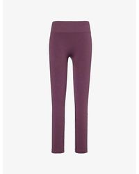 WE Are Tala - Sculpt Seamless Scrunch Tapered-Leg Mid-Rise Stretch-Woven Blend Leggings - Lyst