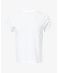 KHAITE - Emmylou Slim-Fit Cotton T-Shirt - Lyst