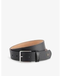 Paul Smith - Branded-Stitch Leather Belt - Lyst