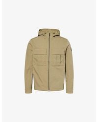 Belstaff - Hooded Logo-Patch Cotton-Blend Jacket - Lyst