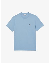 Sandro - Logo-embroidered Cotton T-shirt X - Lyst