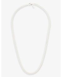 Hatton Labs - Mini Cuban Sterling Necklace - Lyst