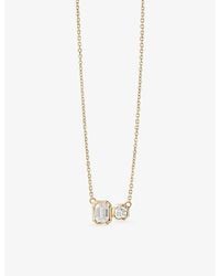 Astley Clarke - Mini Toi Et Moi 14Ct And Lab-Grown Diamond Pendant Necklace - Lyst