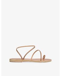 Ancient Greek Sandals - Eleftheria Stitch Leather Sandals - Lyst