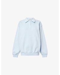 4th & Reckless - Clover Logo-Embroidery Cotton-Jersey Sweatshirt - Lyst