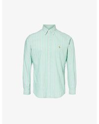 Polo Ralph Lauren - Stripe-pattern Custom-fit Cotton Shirt X - Lyst