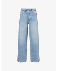 GOOD AMERICAN - Vintage Wide-Leg High-Rise Denim Jeans - Lyst
