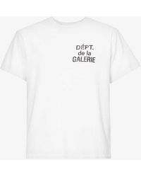 GALLERY DEPT. - French Branded-print Cotton-jersey T-shirt - Lyst
