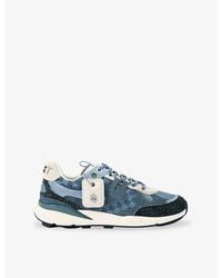Kurt Geiger - Kurt Runner Suede And Trainers - Lyst
