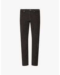 FRAME - L'Homme Slim-Leg Corduroy Trousers - Lyst
