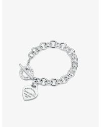 Tiffany & Co. - Return To Tiffany Sterling-silver Bracelet - Lyst