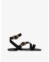 Steve Madden - Karmin Suede Sandals - Lyst