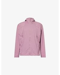 Salomon - Outwind Logo-Print Shell Jacket - Lyst
