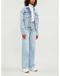 tommy hilfiger blue jean jacket