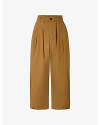 Soeur - Vernon Wide-Leg Cotton Trousers - Lyst