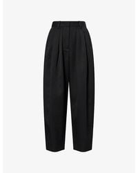 Isabel Marant - Janice Pleated Wool Trousers - Lyst