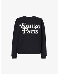 KENZO - X Verdy Brand-print Cotton-jersey Sweatshirt - Lyst