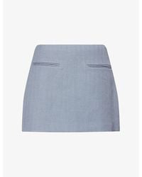 Dissh - Peyton A-Line Woven Micro Skort - Lyst