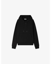 Sandro - Logo-Embossed Regular-Fit Cotton Hoody - Lyst