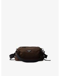 Prada - Explore Re-Nylon Woven Belt Bag - Lyst