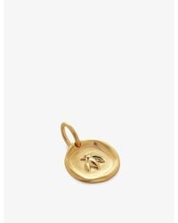 Monica Vinader - Bee 18Ct-Plated Vermeil Sterling- Pendant Charm - Lyst