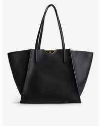 Zadig & Voltaire - Le Borderline Leather Tote Bag - Lyst