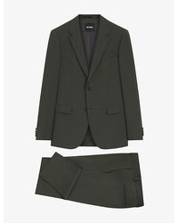 BOSS - Single-Breasted Slim-Fit Stretch-Wool Suit - Lyst
