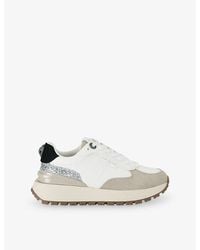 Kurt Geiger - Metro Faux-Leather Trainers - Lyst