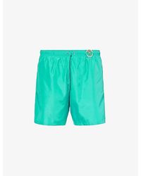 Moschino - Branded-hardware Drawstring-waist Swim Shorts - Lyst