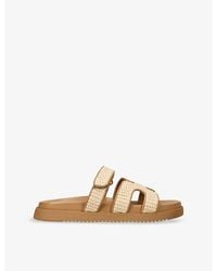 Steve Madden - Missile Raffia Sandals - Lyst