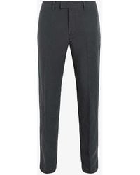 AllSaints - Tansey Pressed-crease Regular-fit Woven Trousers - Lyst