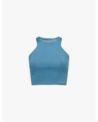 The North Face - Refina Longline Sports Bra - Lyst