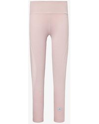 adidas By Stella McCartney - Optime Turning Stretch-recycled-polyester leggings - Lyst