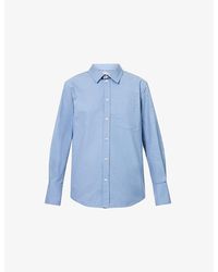 Victoria Beckham - Perry Patch-Pocket Cotton Shirt - Lyst