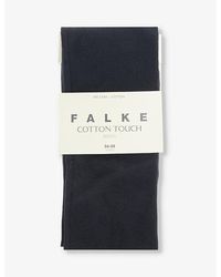 FALKE - Cotton Touch Organic-cotton Blend Tights - Lyst