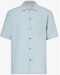 Calvin Klein - Aro Relaxed-fit Short-sleeved Cotton Pyjama Shirt - Lyst