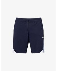BOSS - Balance Cololur-Block Cotton-Jersey Pyjama Shorts - Lyst