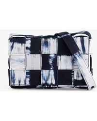 Bottega Veneta - Cassette Tie-dye Denim Cross-body Bag - Lyst