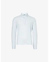 Polo Ralph Lauren - Patch-pocket Regular-fit Cotton And Linen-blend Polo Shirt Xx - Lyst