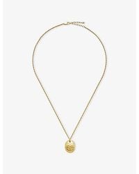 Missoma - The Friendship Talisman 18Ct-Plated Brass Necklace - Lyst