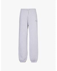 MKI Miyuki-Zoku - Uniform Brand-Print Cotton-Blend Jogging Bottoms - Lyst