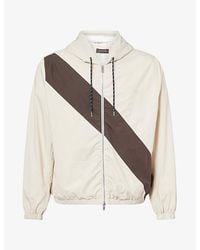 Wales Bonner - Kalpa Hooded Woven Anorak - Lyst