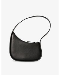 The Row - Half Moon Leather Shoulder Bag - Lyst