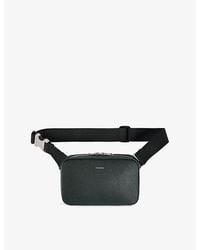 Sandro - Logo-Embossed Small Leather Bag - Lyst