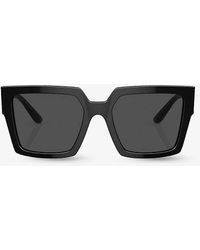 Dolce & Gabbana - Dg4446b Square-frame Acetate Sunglasses - Lyst