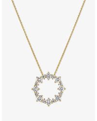 Sif Jakobs - Brina 14Ct- And 0.81Ct Lab-Grown Diamond Necklace - Lyst