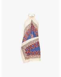 Johanna Ortiz - Salt Dreamer Cotton Mini Dress - Lyst