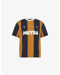 Fred Perry - X Meyba Striped Cotton T-Shirt - Lyst