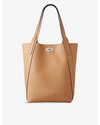 Mulberry - North South Bayswater Leather Tote Bag - Lyst