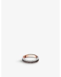 Boucheron - Rose/ Quatre Classique 18Ct Rose-, - And 0.21Ct Diamond Wedding Band - Lyst